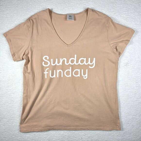 Peach 'Sunday Funday' T-Shirt - Picture 8 of 8